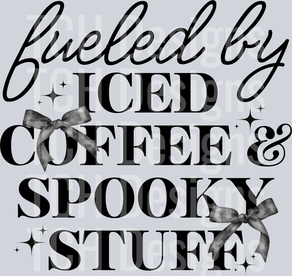 Iced Coffee & Spooky Stuff