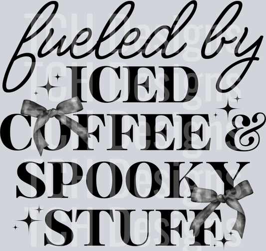 Iced Coffee & Spooky Stuff