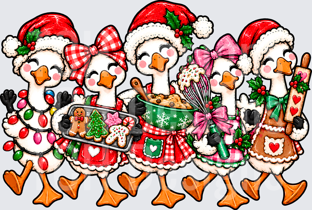 GOOSE CHRISTMAS BAKING