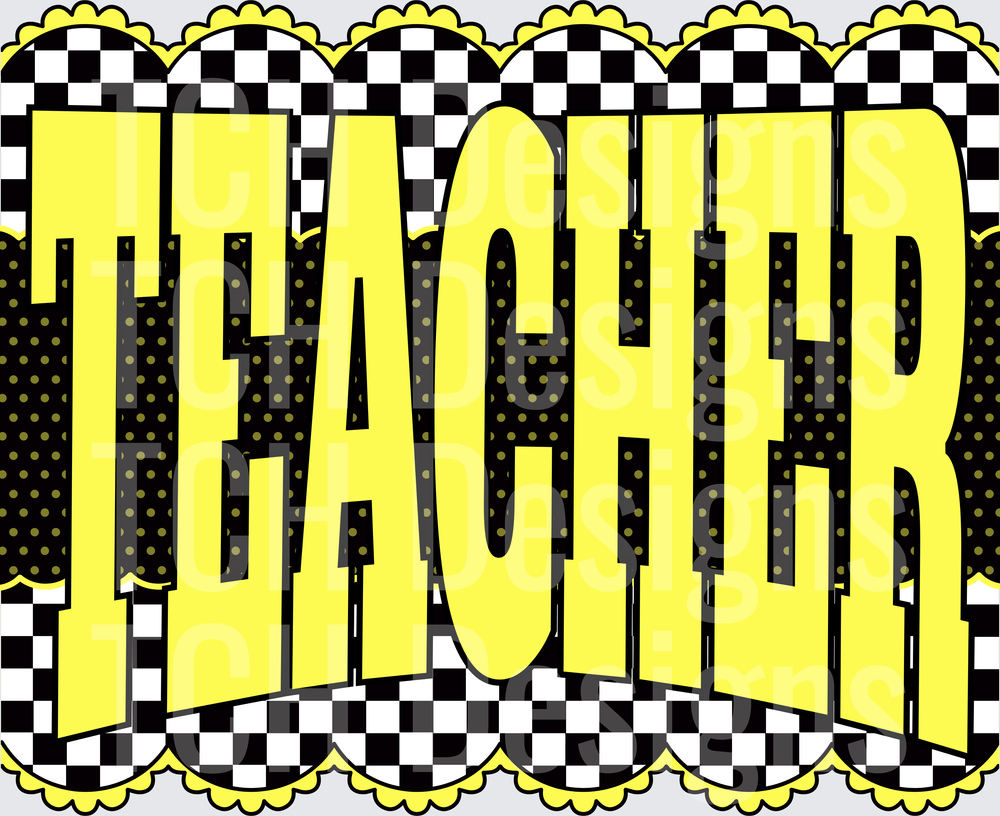 NEON YELLOW TEACHER