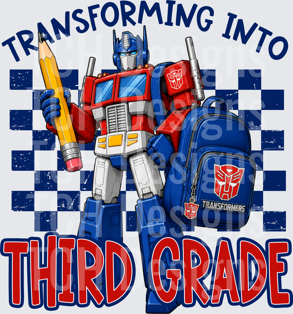 TRANSFORMING INTO THIRD GRADE