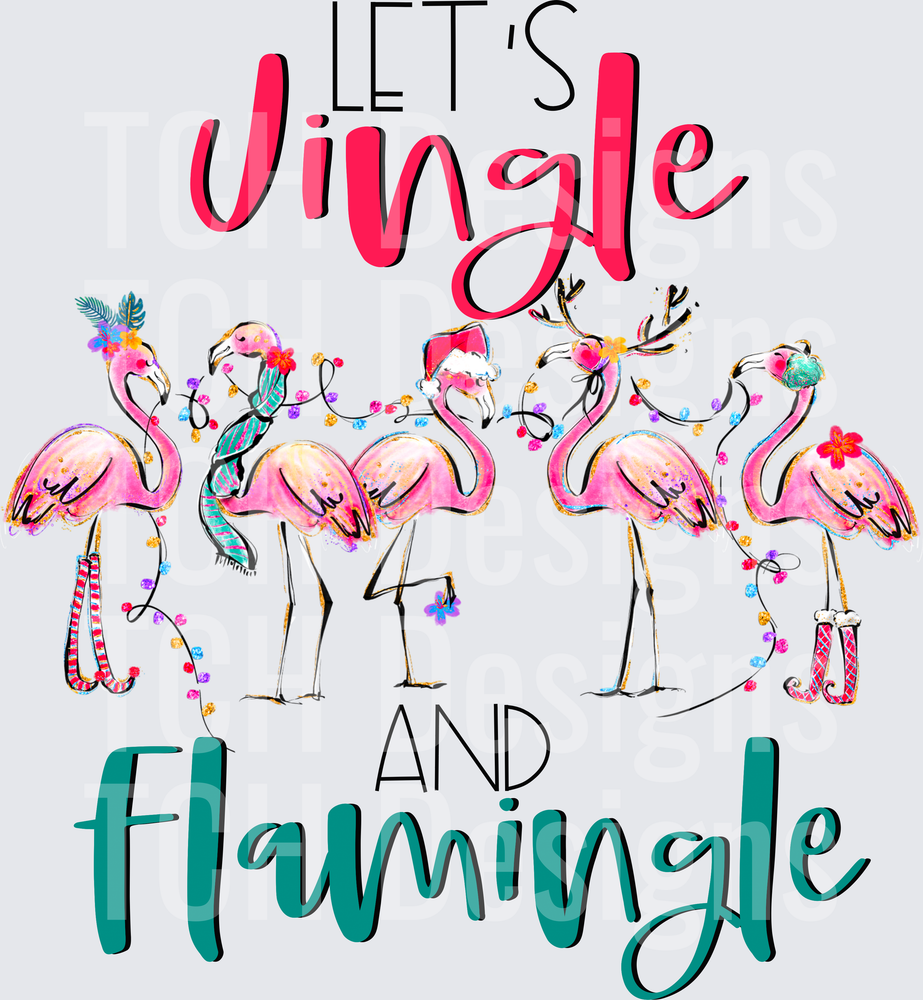 LETS JINGLE FLAMINGLE