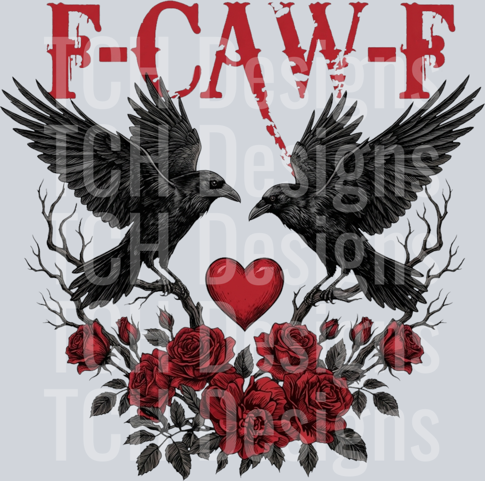 Retro Raven Anti Valentine PNG, F-CAW-F (1)