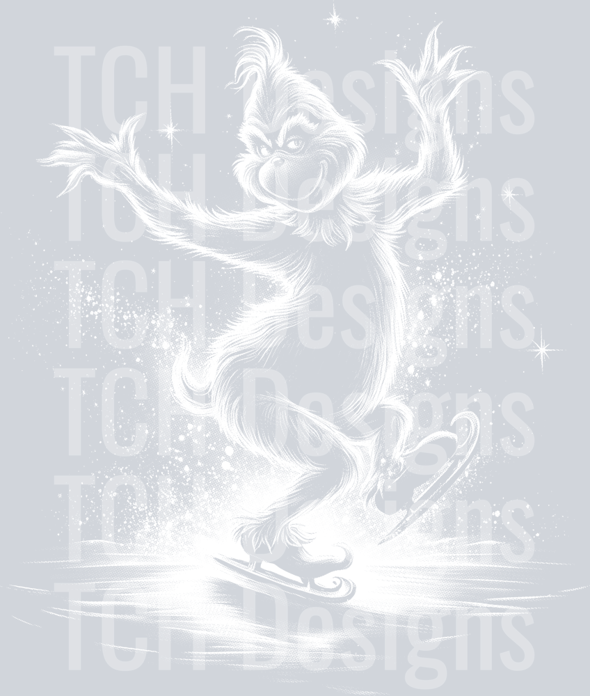 Grinch-Skating