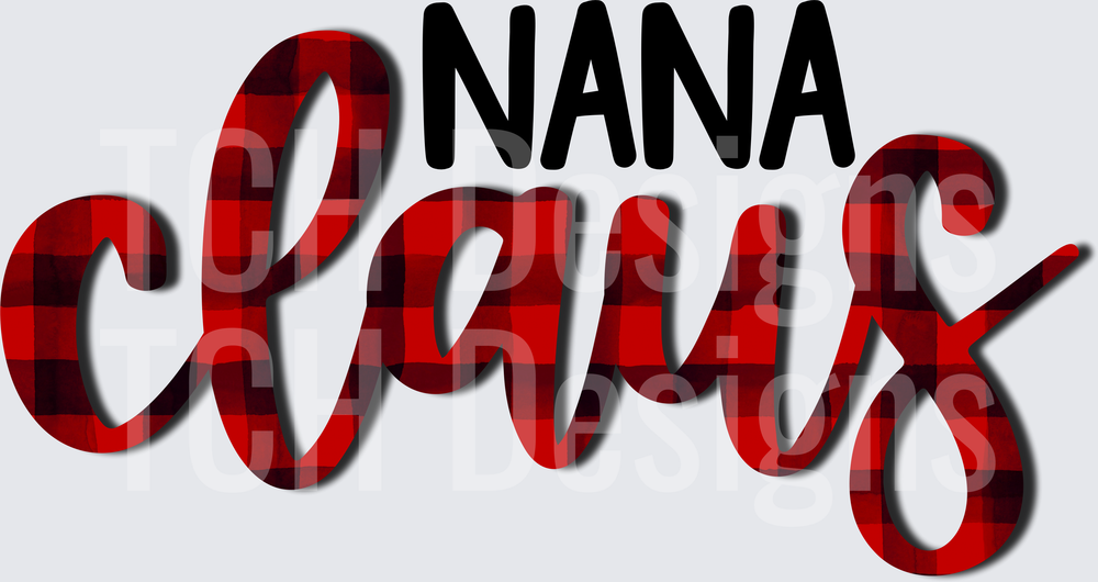 NANA CLAUS PLAID