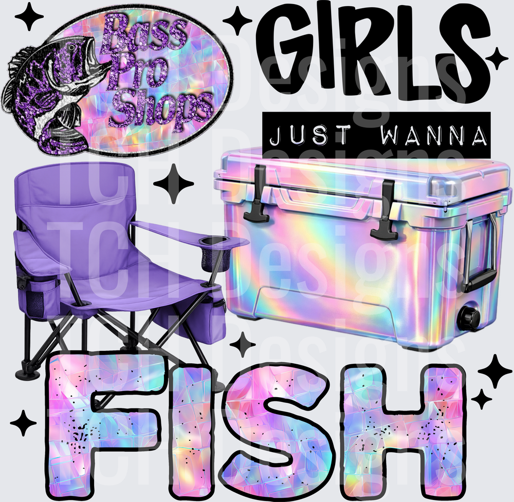 girls just wanna fish