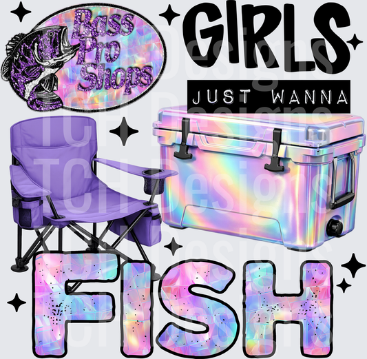 girls just wanna fish