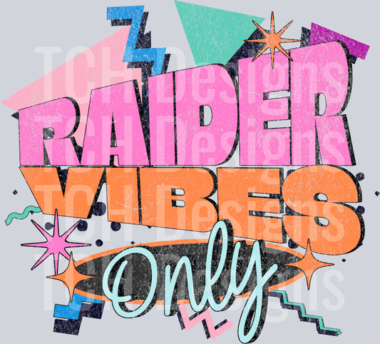 Retro - RAIDER vibes only