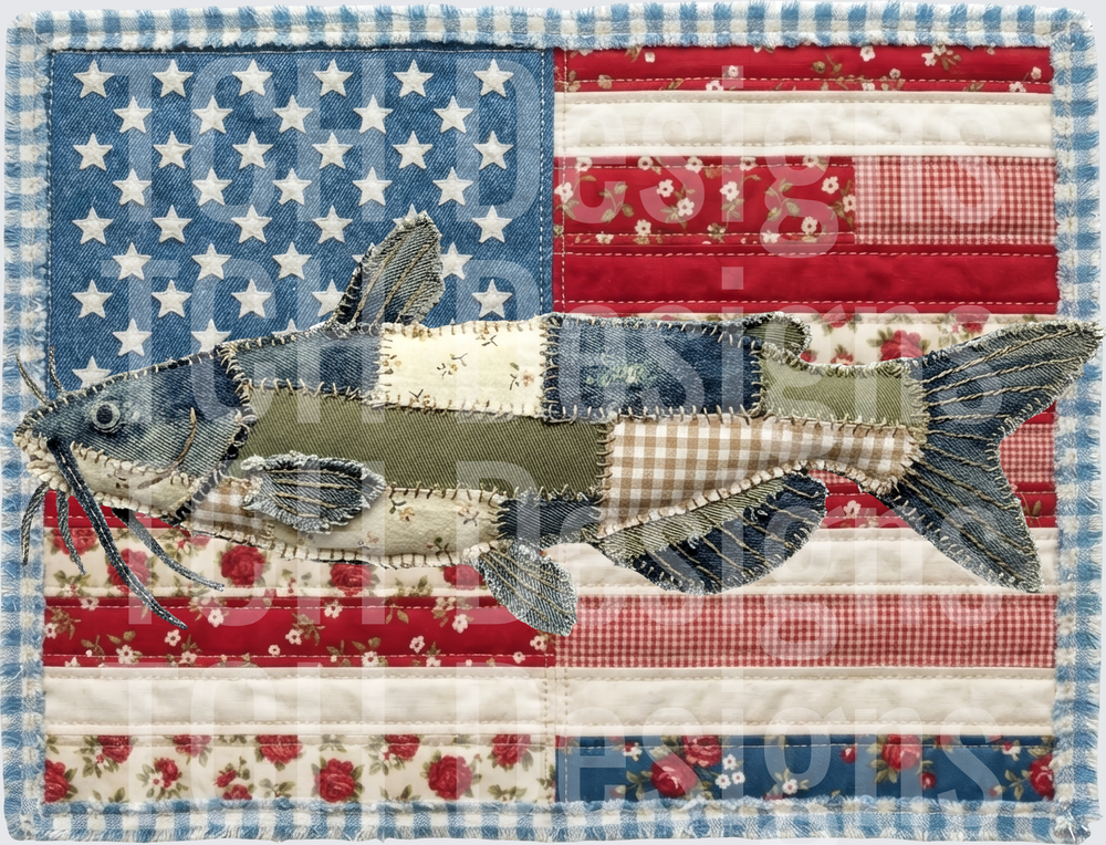 CatfishAmericanFlag