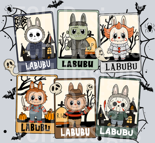 OR 01072025 LAM Monster Doll Horror Friends Tarot Cards 2