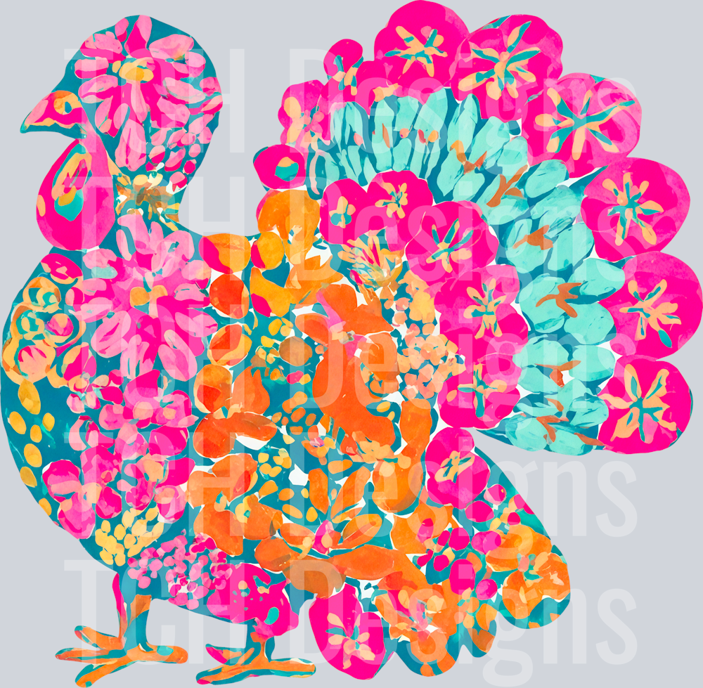 BrightFloralTurkey