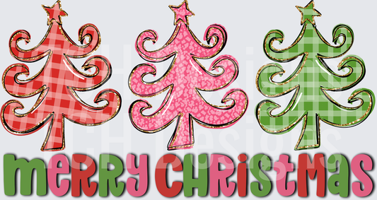 merry christmas 3 tree