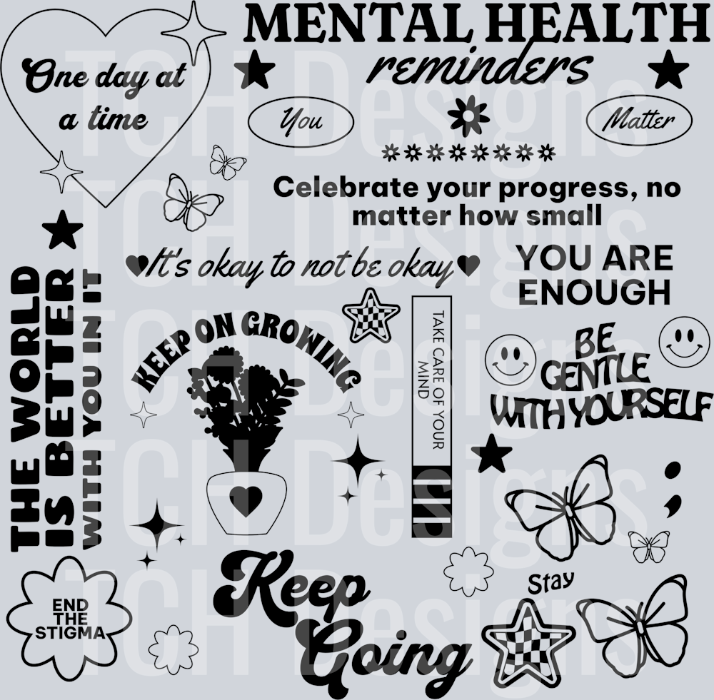 MENTAL HEALTH REMINDERS BACK