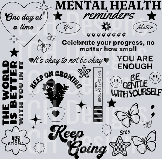 MENTAL HEALTH REMINDERS BACK