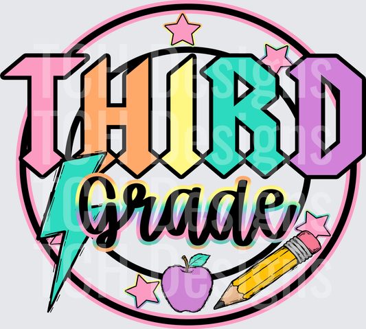 third grade front clean