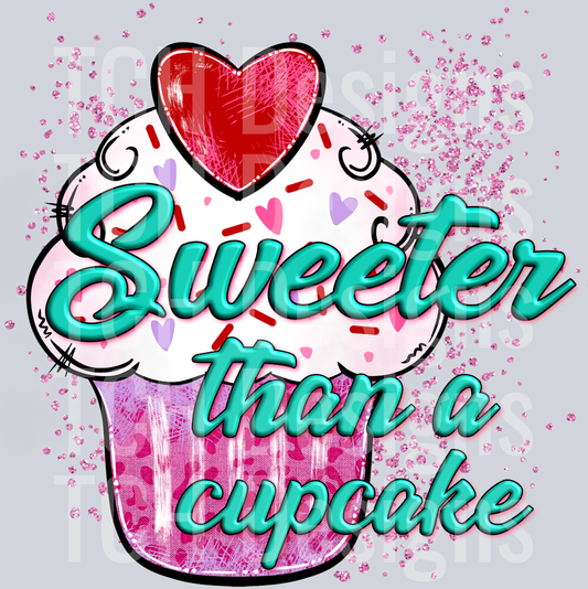 sweeter than a cupcake PNG
