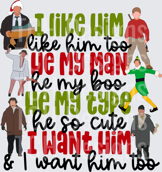 I LIKE HIM CHRISTMAS