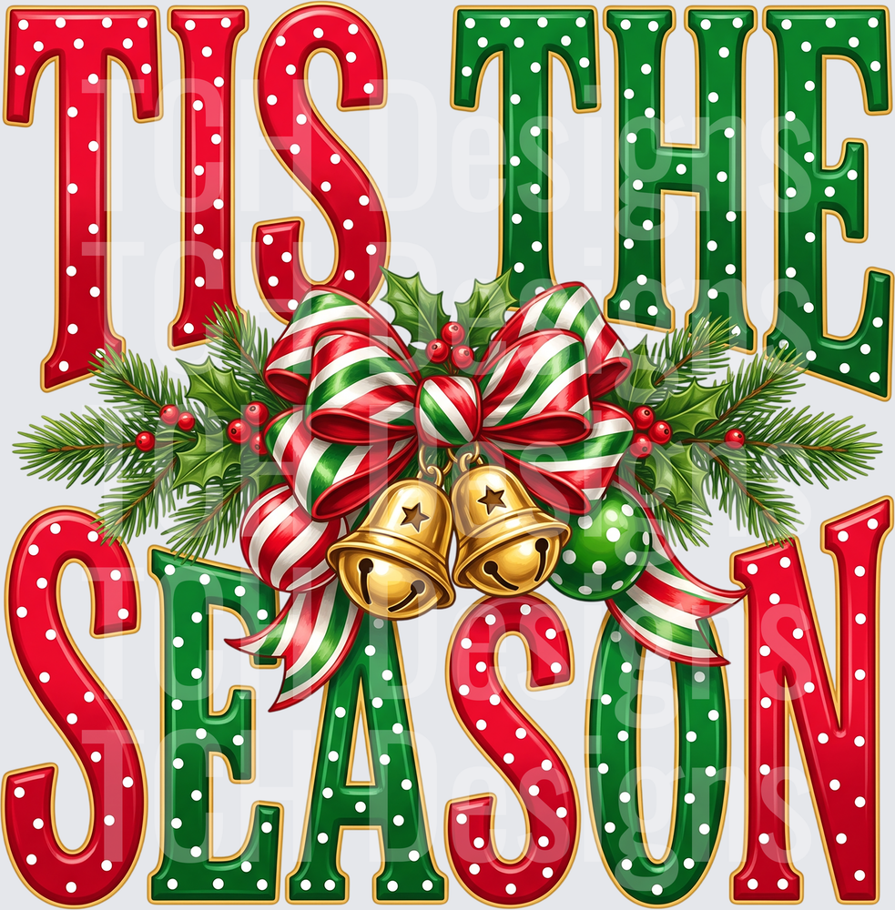 Tis The Season Polkadot