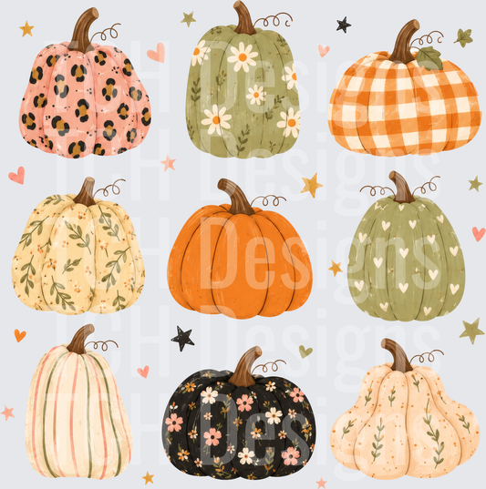 Boho Pumpkins
