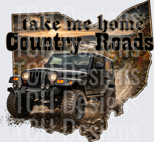 take me home country roads ohio jeep