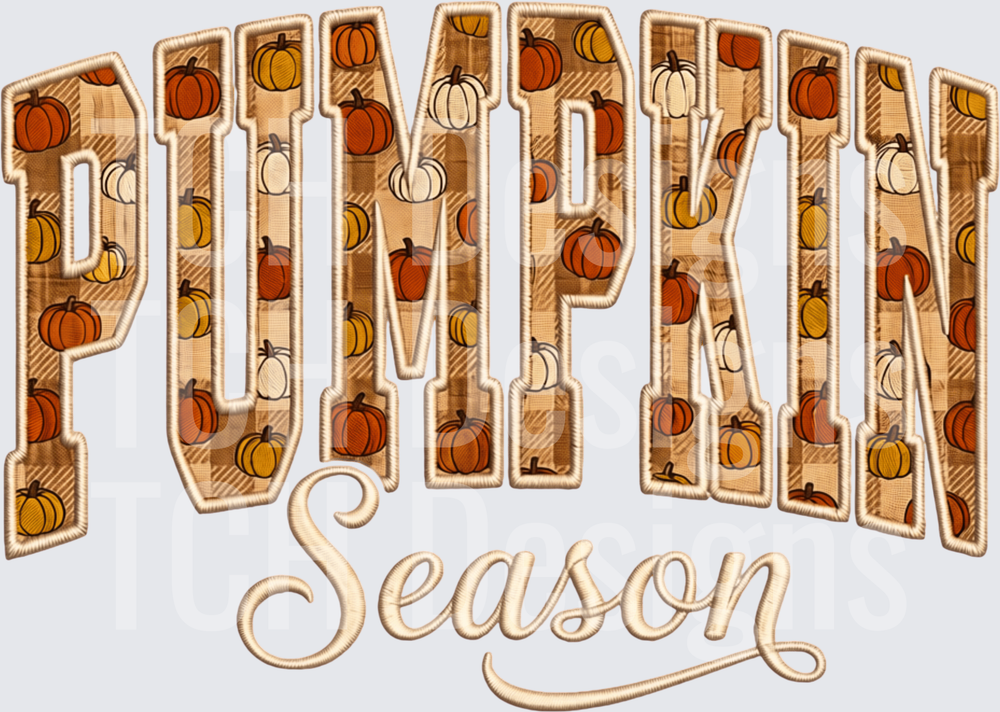 PUMPKIN SEASON EMBROIDERY