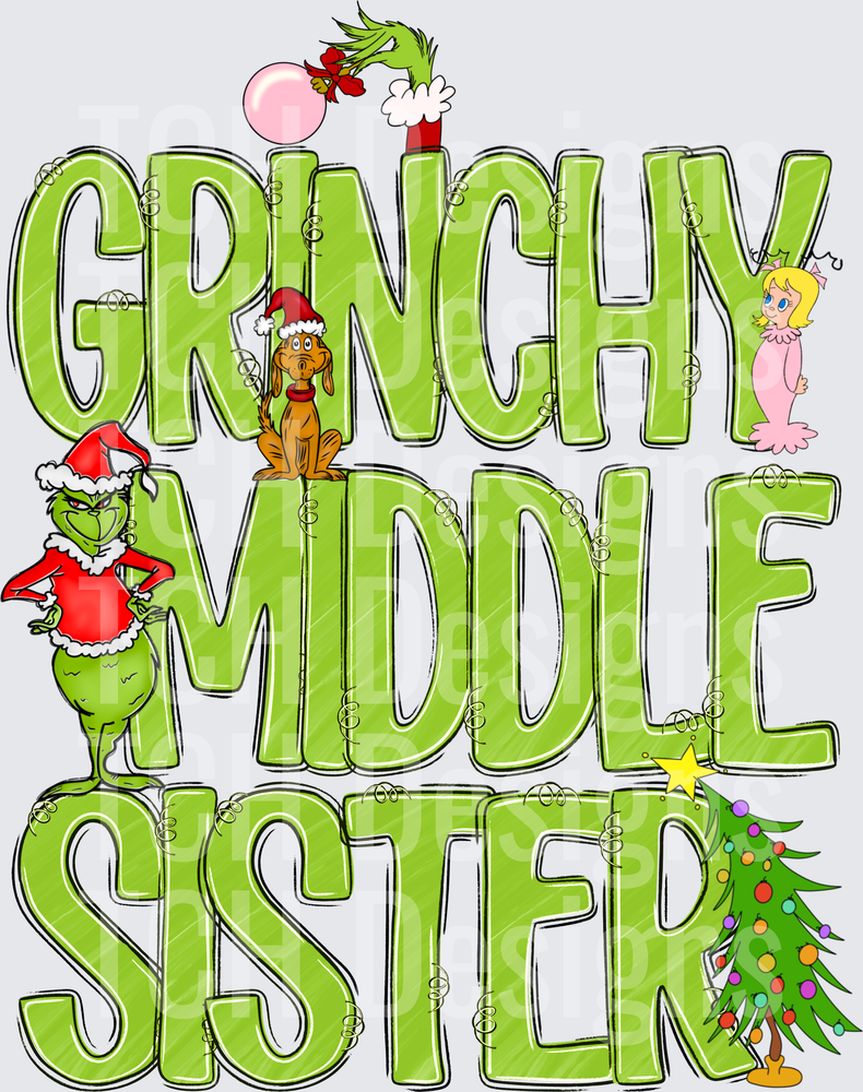 Grinchy Middle Sister