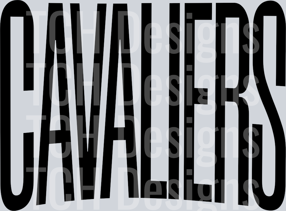 CAVALIERS OVERSIZED BLACK