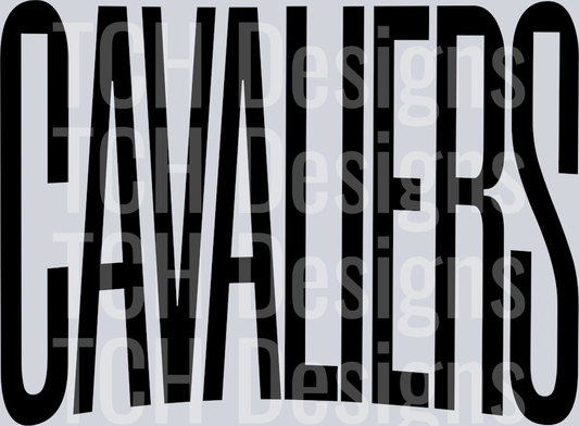 CAVALIERS OVERSIZED BLACK