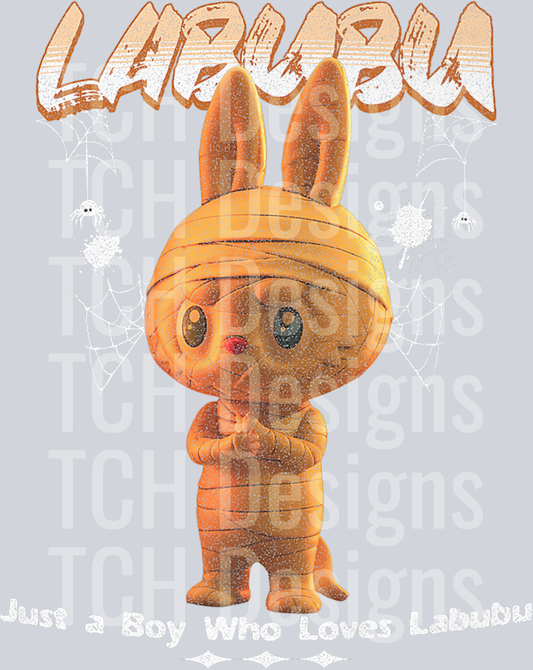 Labubu Just a Boy Who Loves Labubu the Monsters Kids Premium T-Shirt