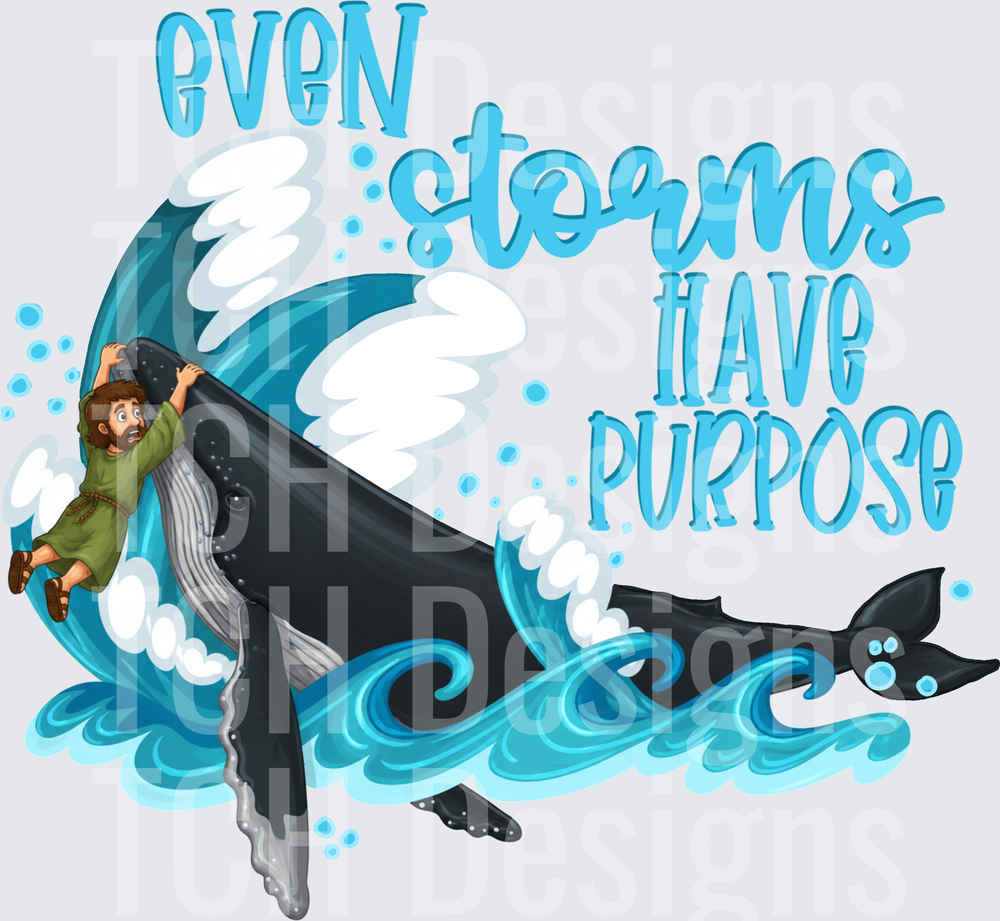 Even storms have purpose