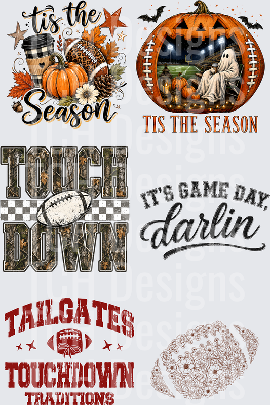 Premade Fall Football Gang 4
