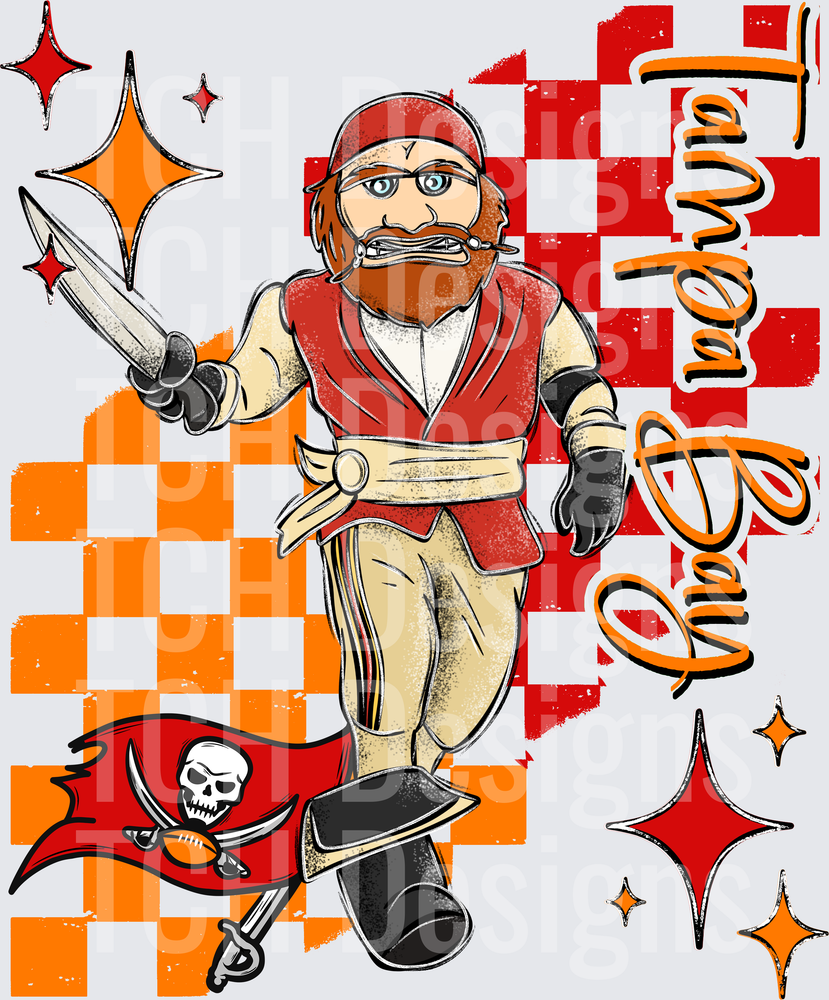 TB Buccaneers checkered