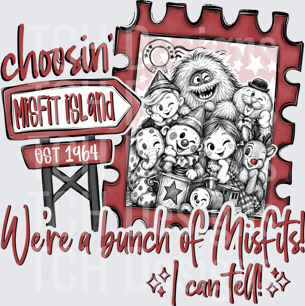 We're a bunch of misfits