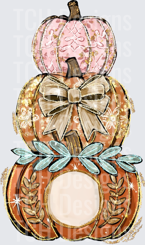 Pumpkin monogram
