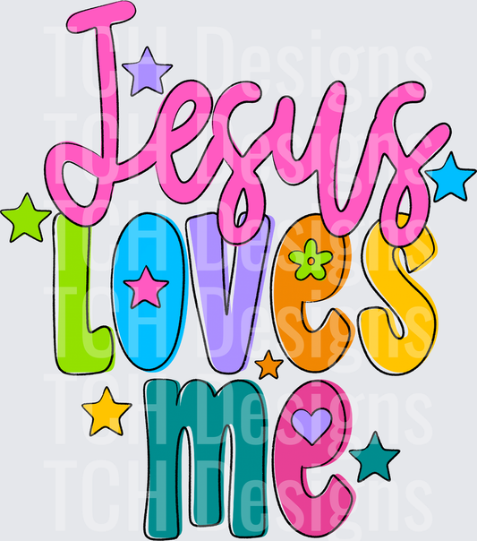 JESUS LOVES ME DOODLE