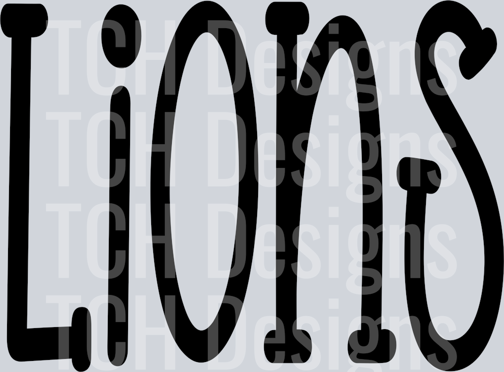 LIONS black