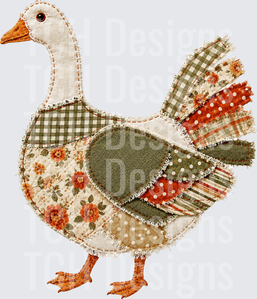 goose quilted