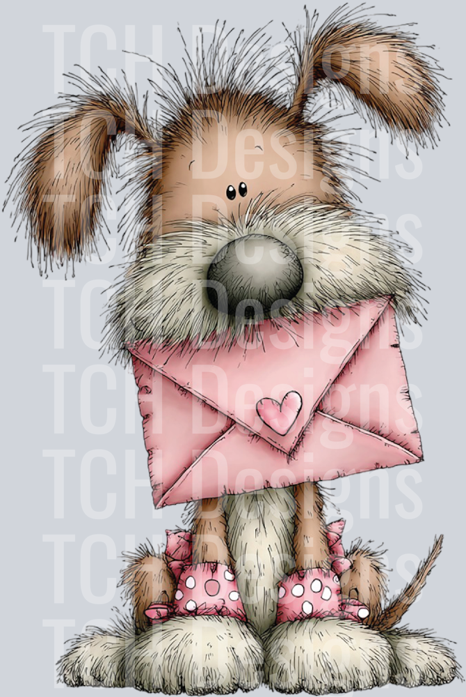 Whimsical Valentine Bunny Clipart (21)