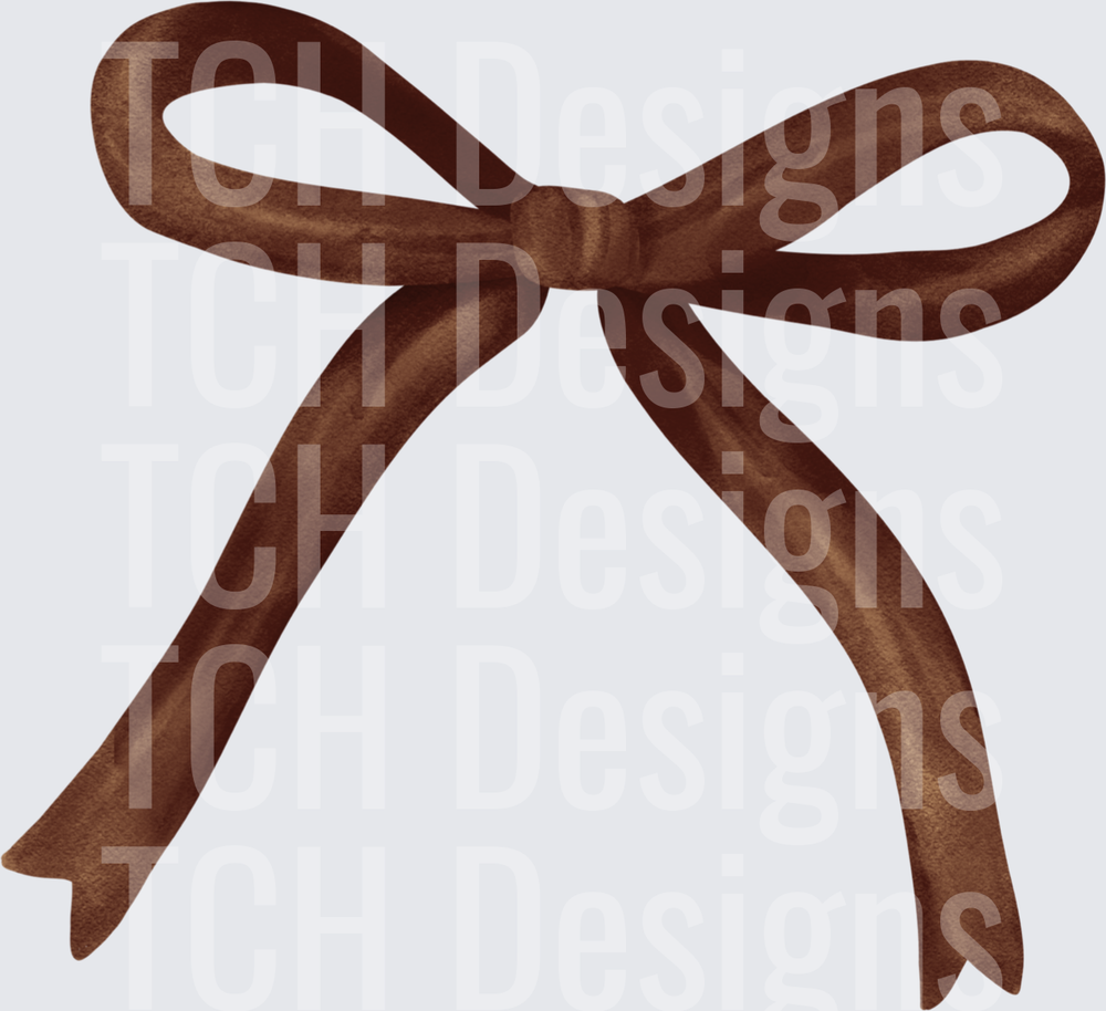 brown bow