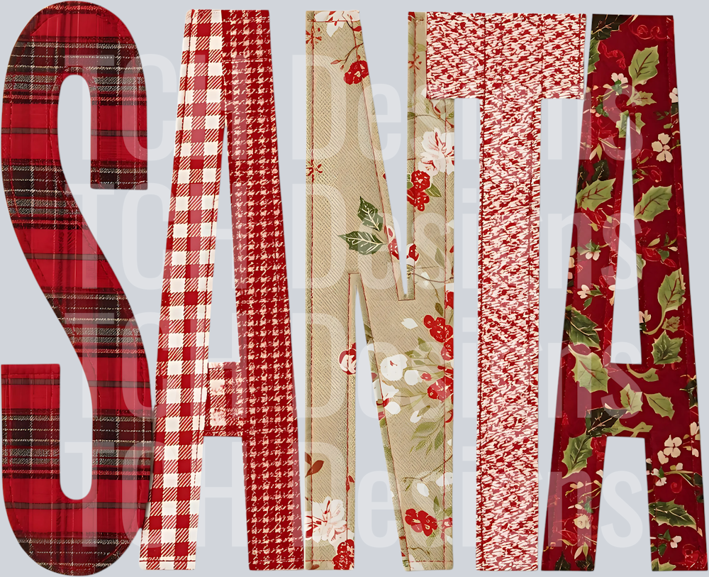 SANTA CHRISTMAS PATCH