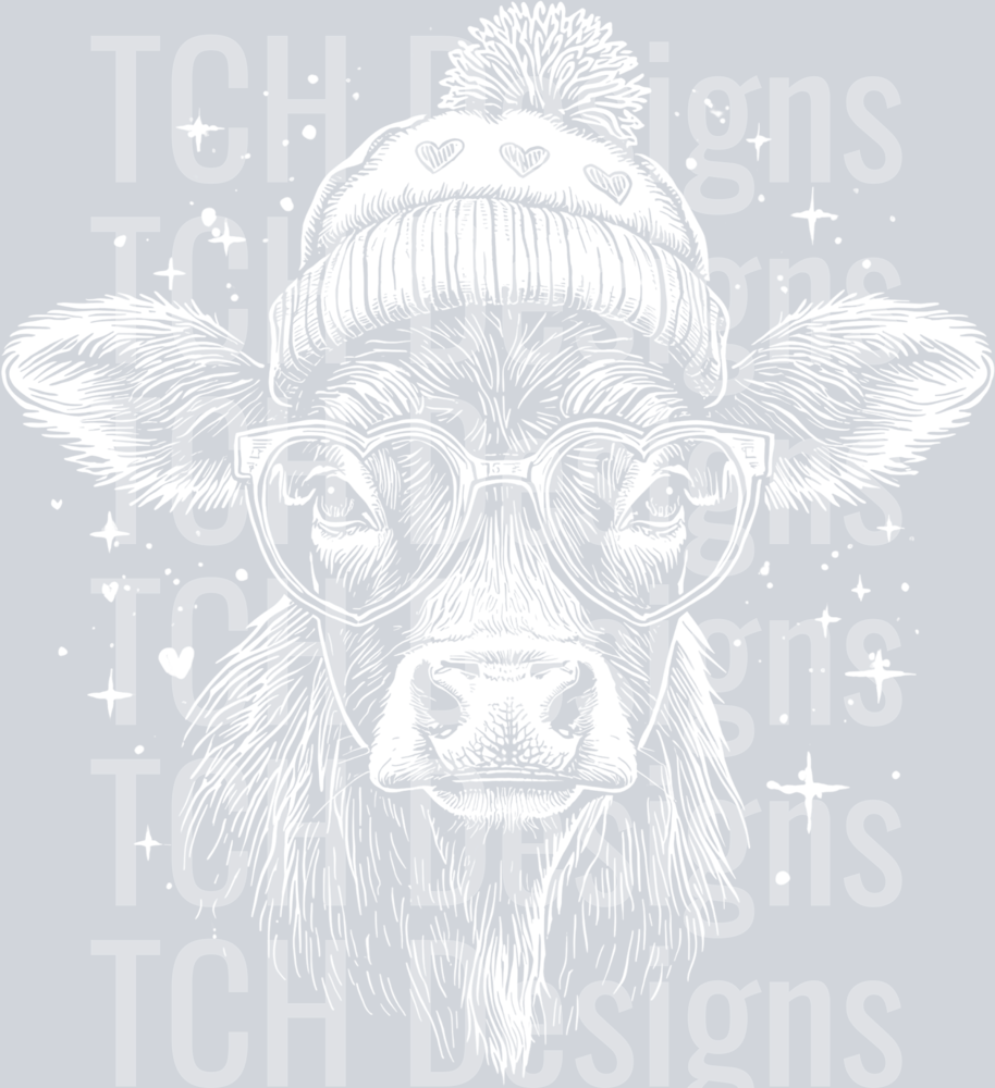 COW VALENTINES DAY SPLATTER