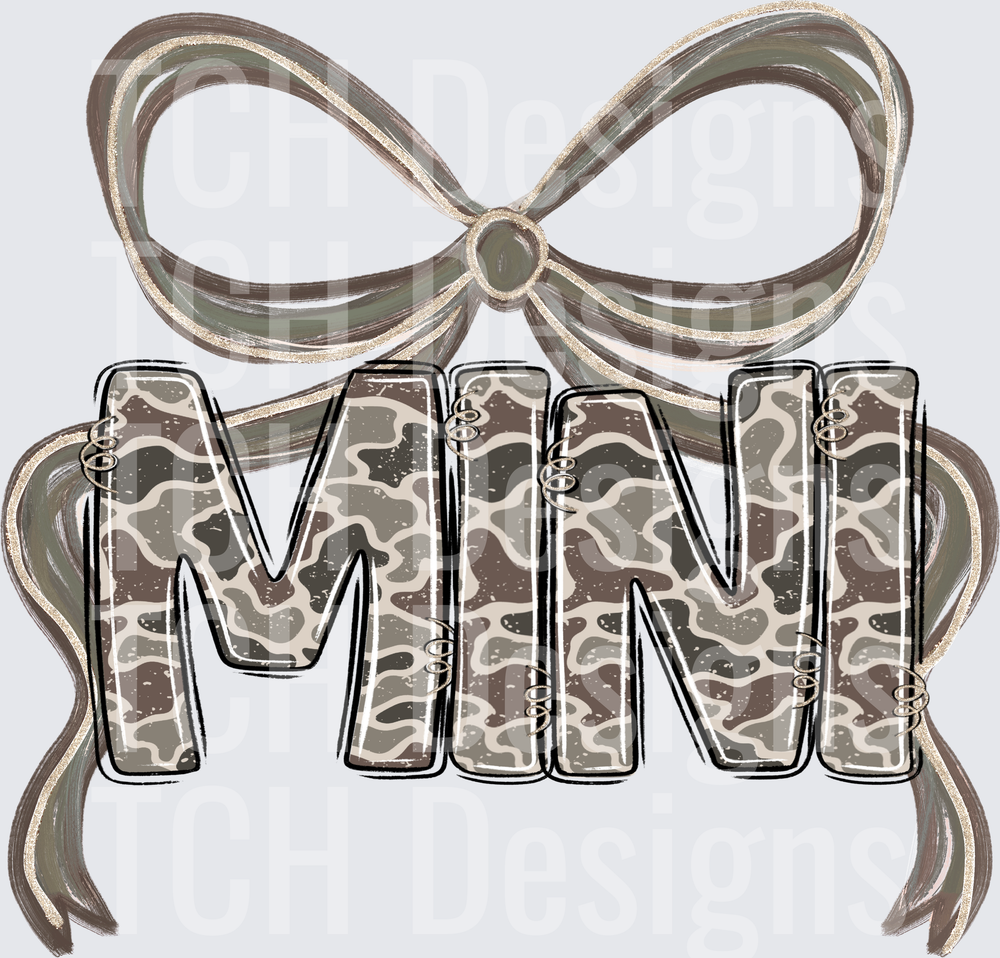 Camo Mini Bow