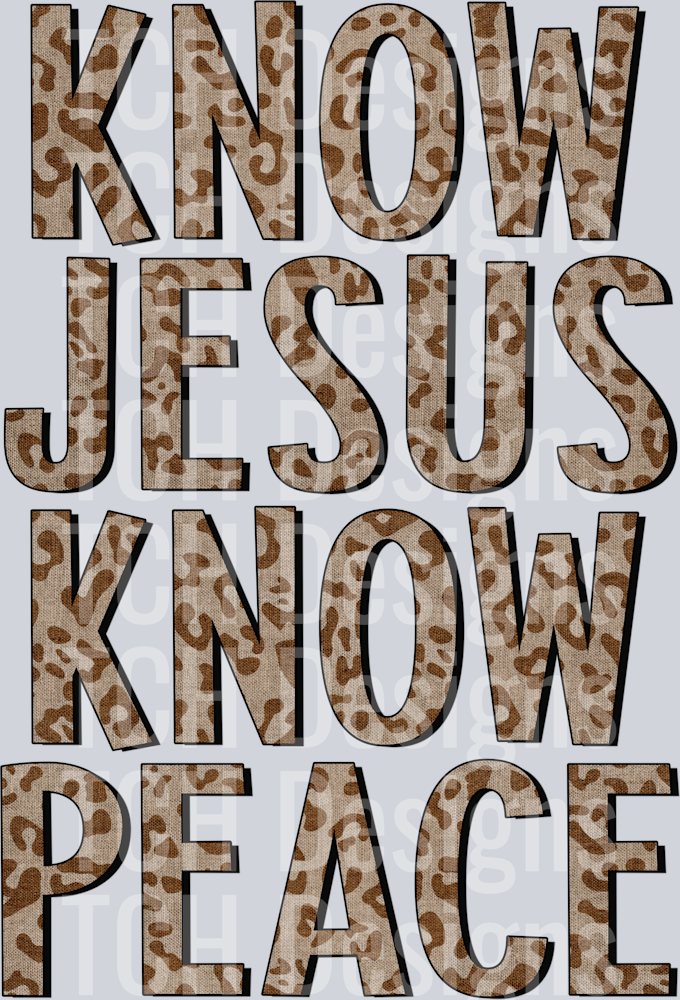 KnowJesusKnowPeace2