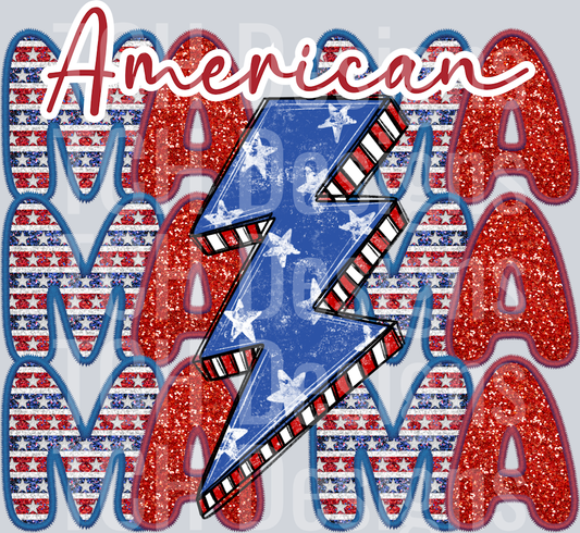 AMERICAN MAMA STACKED