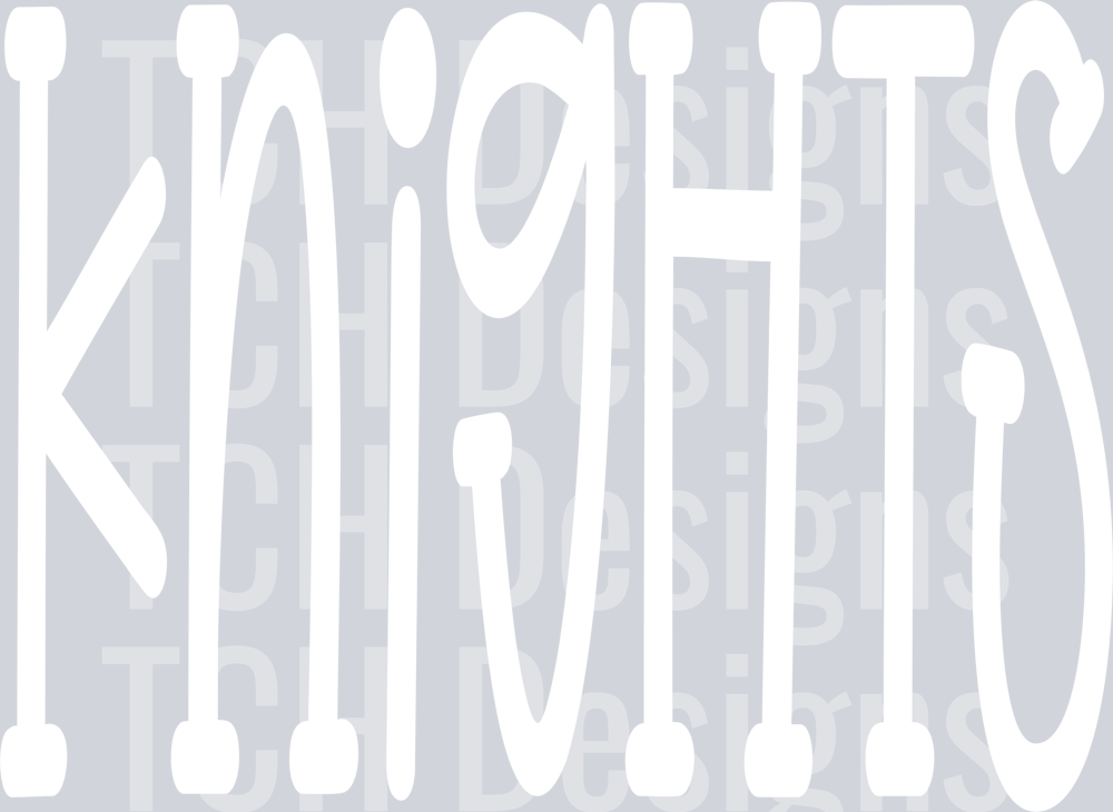 KNIGHTS white