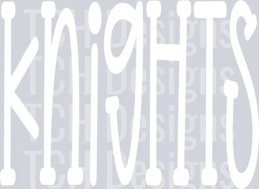 KNIGHTS white
