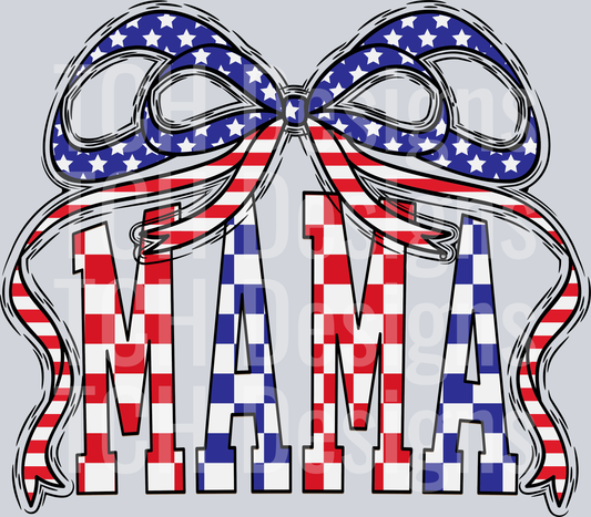 mama-big-bow-checkered-usa