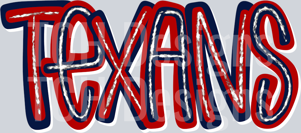 Texans_Hand_Lettered_Silver_Glitzy
