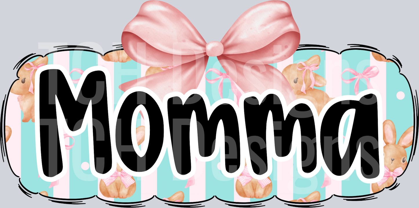 MOMMA-COQUETTE BUNNY NAMES