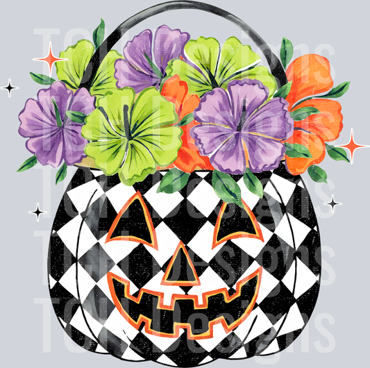 FloralPumpkinBucket